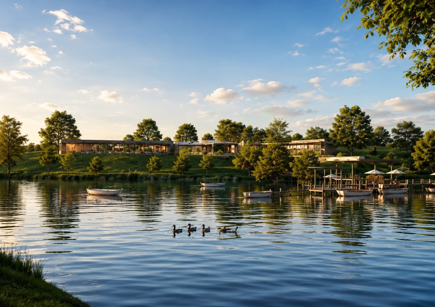 Lago central